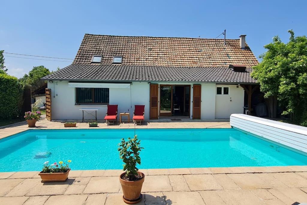 Alsace Bas-rhin Logis Independant Avec Piscine Privee Alteckendorf