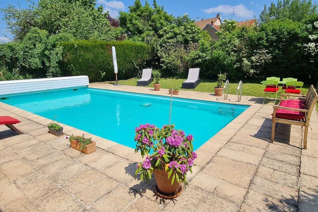 Alsace Bas-rhin Logis Independant Avec Piscine Privee Apartment Alteckendorf